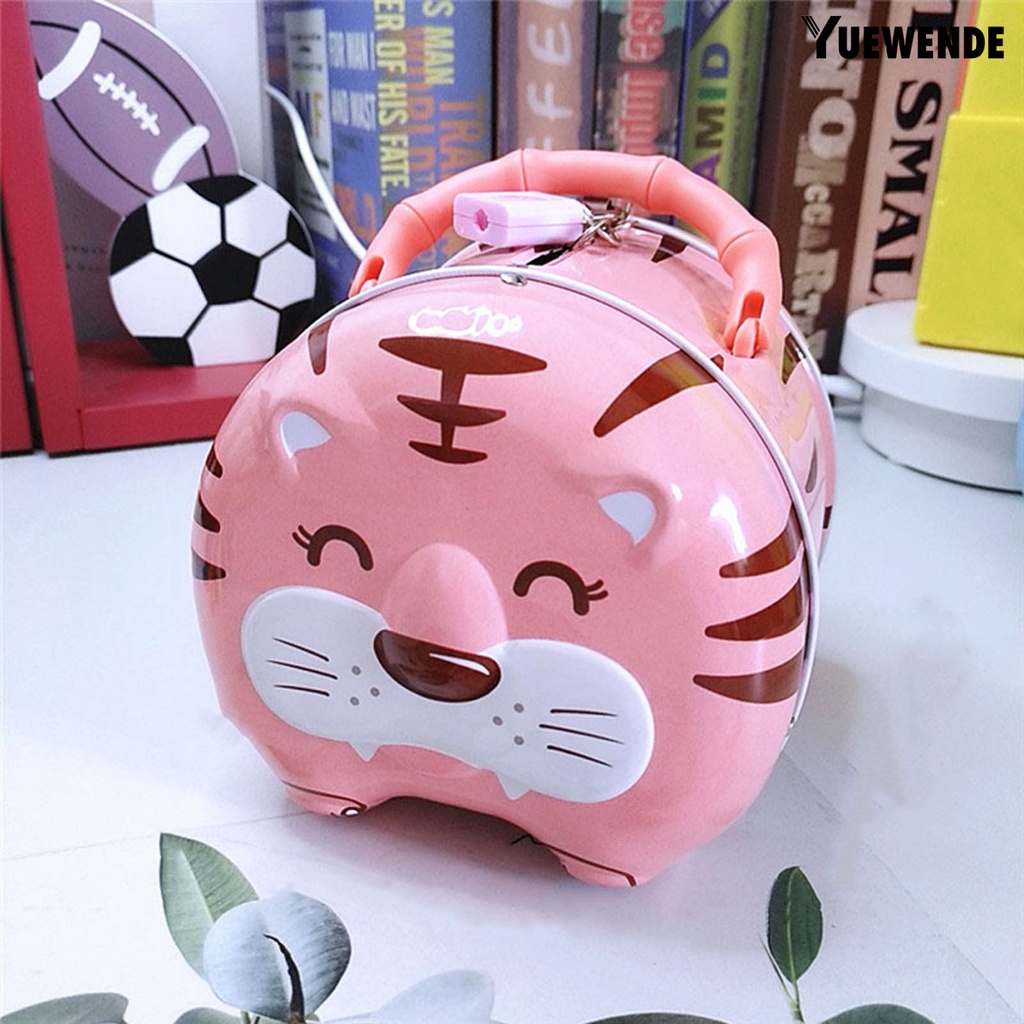 Ống heo tiết kiệm tiền hình con hổ hoạt hình 2022