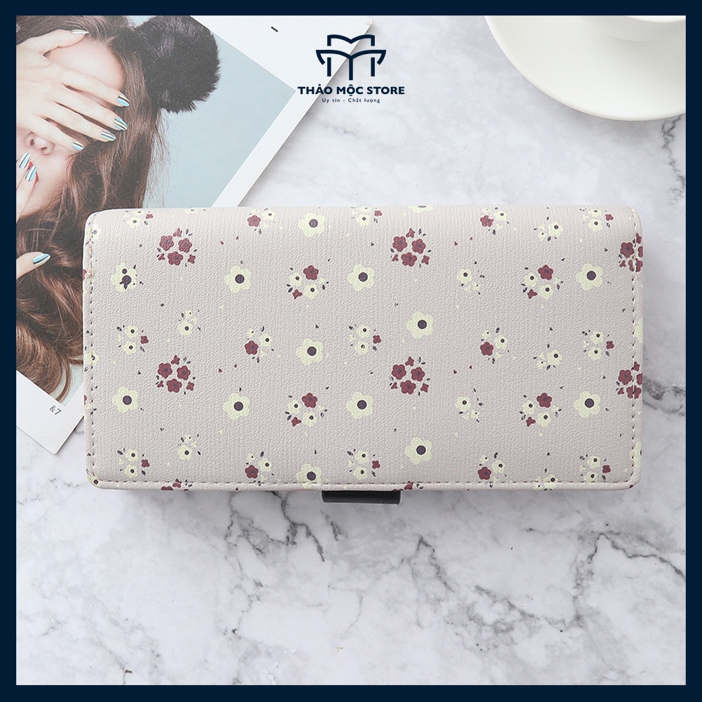 Ví nữ đẹp dáng dài cao cấp cầm tay nhiều ngăn đi tiệc đi chơi THẢO MỘC STORE TMV05