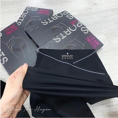 Quần legging cạp chéo viền nhũ hottrend