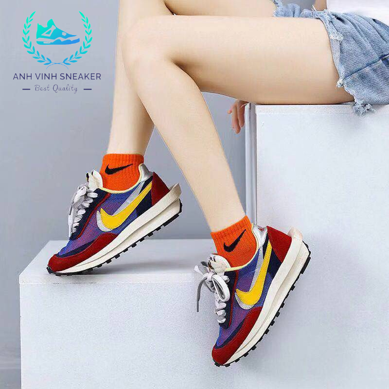 Tất Nike cổ thấp nhiều màu nữ vớ cổ ngắn thể thao cao cấp hộp 6 đôi