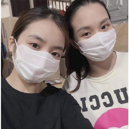 Thùng 300 Chiếc Khẩu Trang KingCarb CUA mẫu mới Siêu Dày Form Ôm Sát Mặt