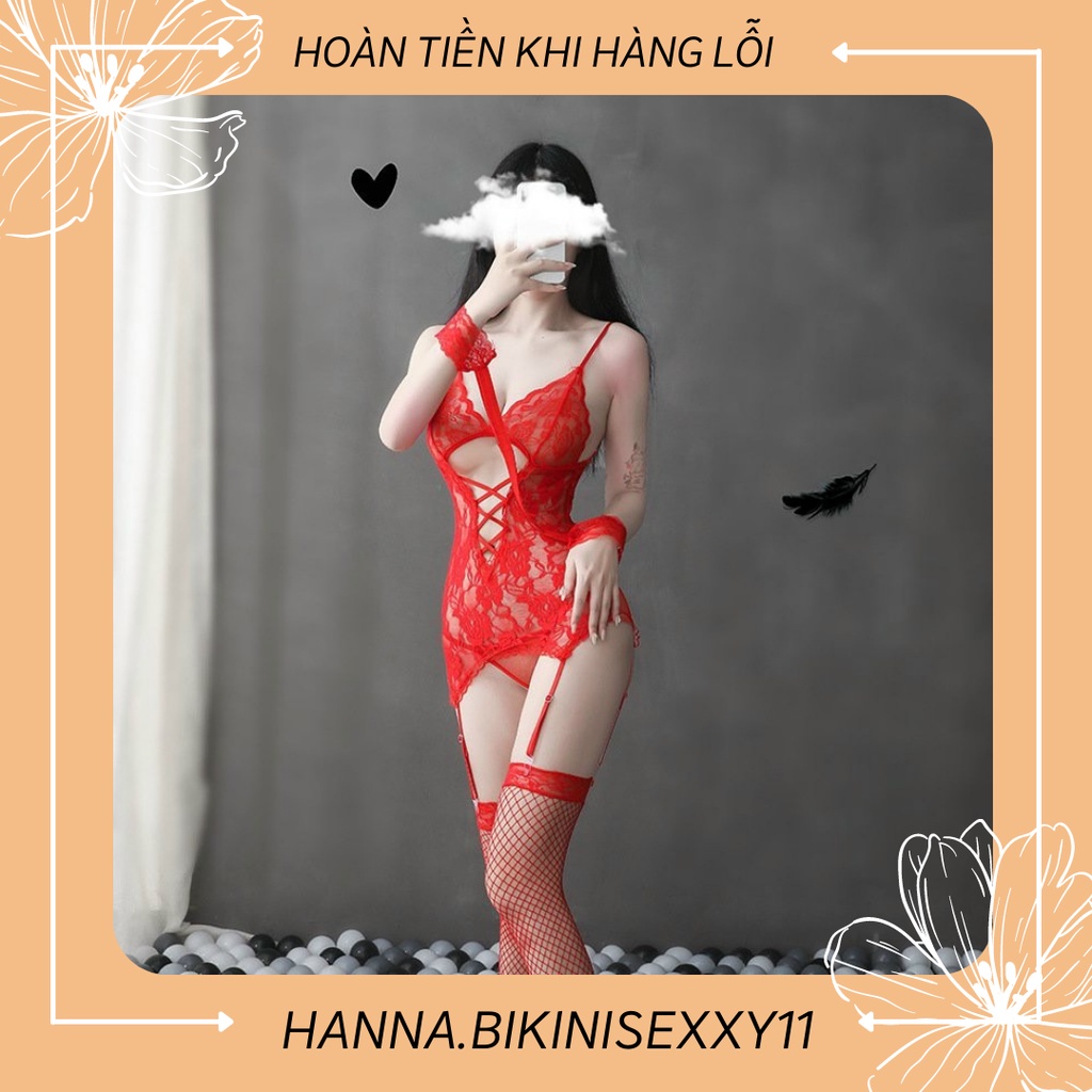 Đồ ngủ cosplay, đồ ngủ sexy, set đồ ngủ nữ quyến rũ W069 | BigBuy360 - bigbuy360.vn