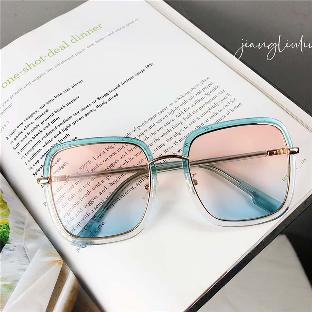 Kính mát gọng kim loại thời trang dành cho nữ