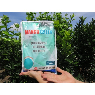 Thuốc mancozeb xanh gói 1Kg, trừ các bệnh do nấm trên cây trồng