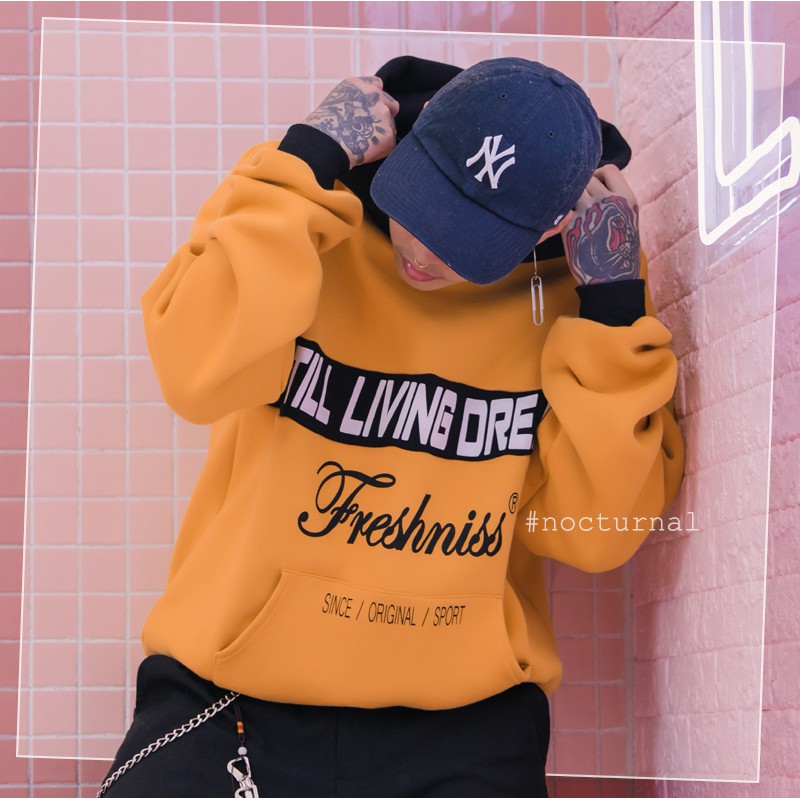 Áo Hoodie Still Living Dream Nocturnal Nam Nữ Cặp Đôi Unisex Phong Cách Dạo Phố Sài Gòn Ulzzang 2021 | BigBuy360 - bigbuy360.vn