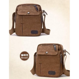 Túi Đeo Chéo Canvas Thời Trang Cho Nam