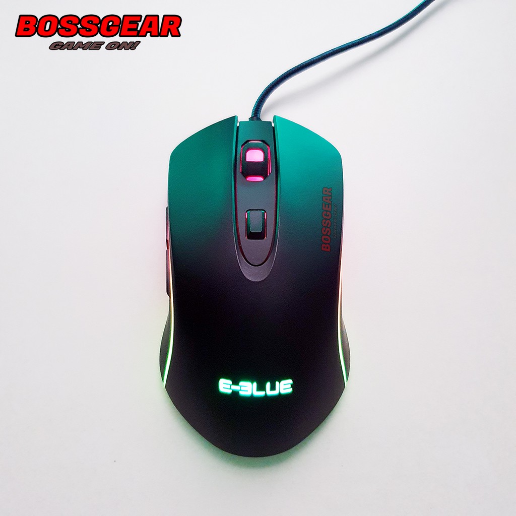 Chuột Gaming E-Blue EMS667 RGB ( LED RGB, 4000 DPI, Pixart 3350 )