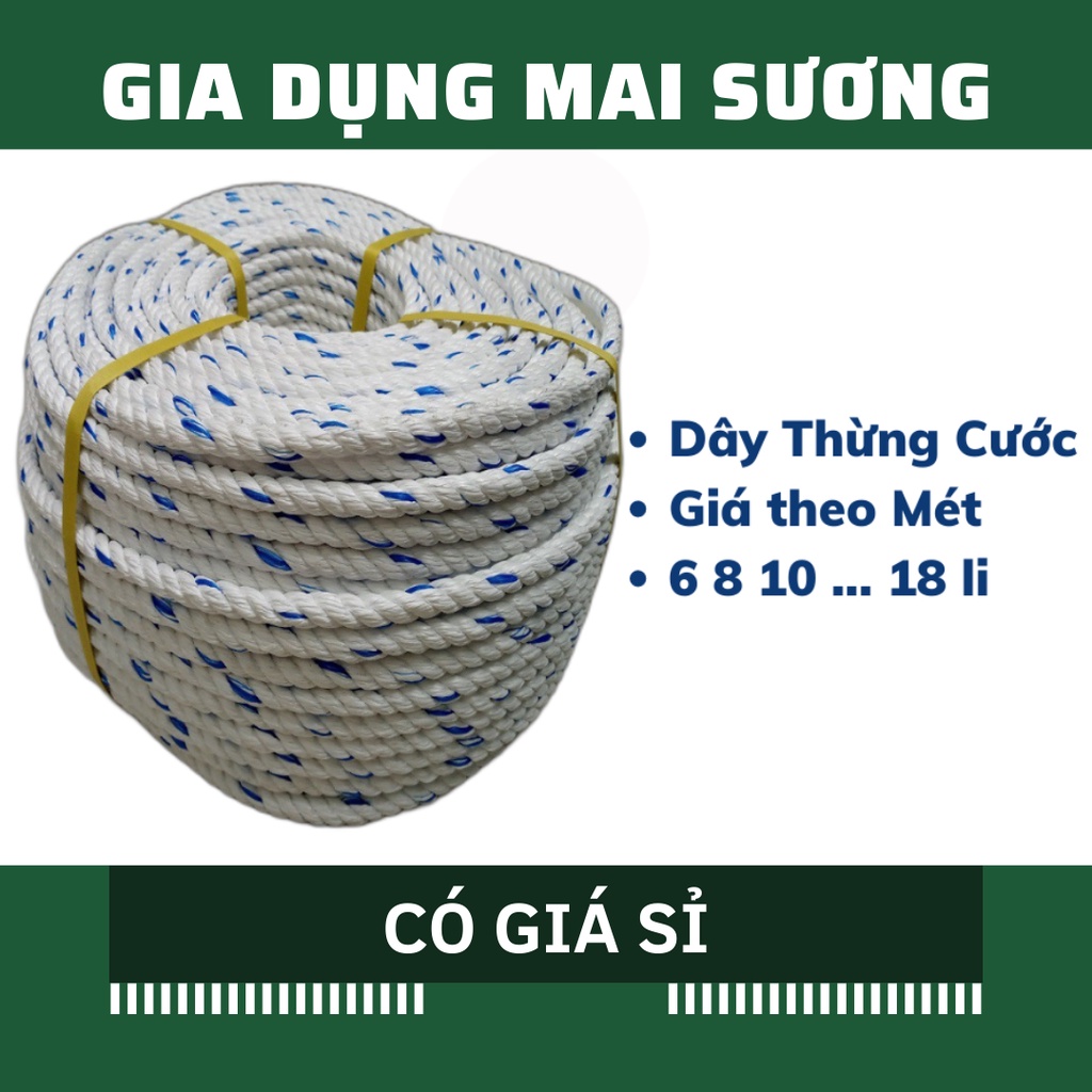 Dây Thừng Cước, Dây Thừng PP, Dây Bô, Cứu Sinh Siêu Bền