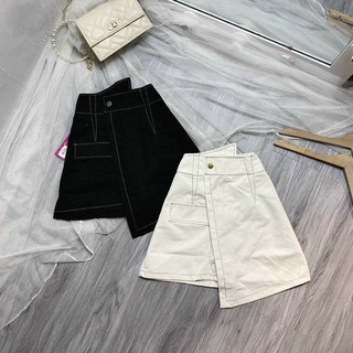 chân váy dáng A viền nổi