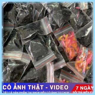 [1k]Nịt chun buộc tóc nhiều màu, siêu dai