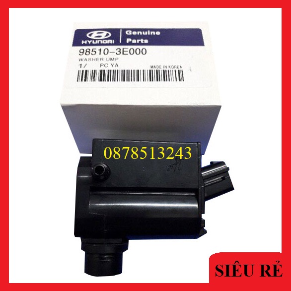 Mô tơ bơm nước rửa kinh Hyundai I10,Getz
