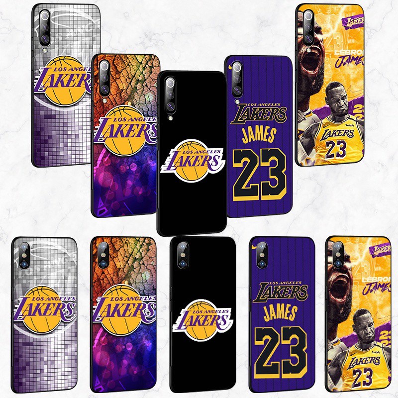 Xiaomi Mi 11 Ultra Poco M3 F3 Redmi K40 Pro GO POCO X2 Soft Silicone Cover Phone Case Casing GR76 Los Angeles Lakers Basketball