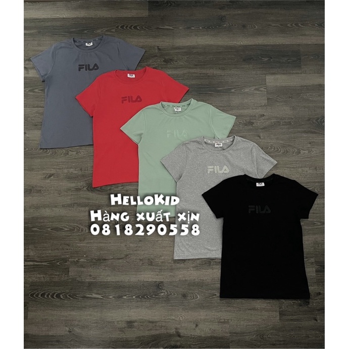 A396-Áo thun thêu huy hiệu fl