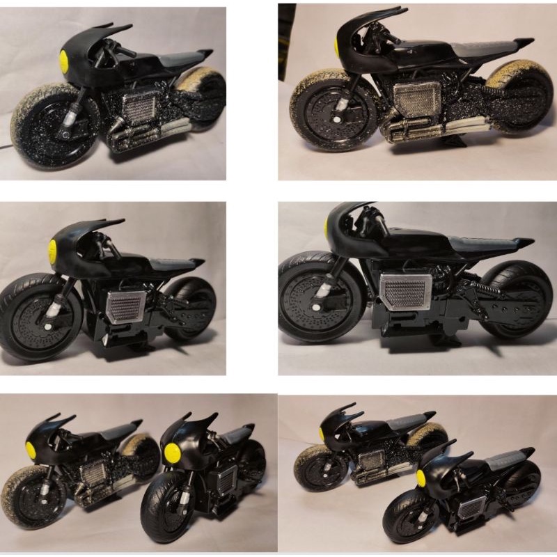 Xe The Bat Motorcycle phiên bản thường và bùn( hàng không hộp)