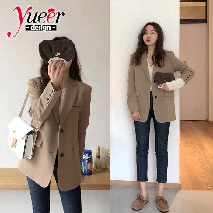 Áo Khoác Blazer Thời Trang Mùa Xuân Hàn Quốc Cho Nữ | BigBuy360 - bigbuy360.vn