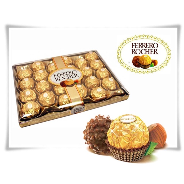 Kẹo chôclate ferrero Rocher 48 viên 600g của Mỹ