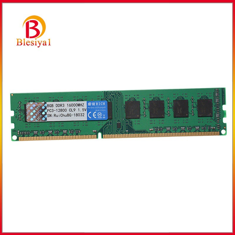 [BLESIYA1] 8G DDR3 PC3-12800U 1600MHz 240PIN DIMM AMD Motherboard Dedicated Memory RAM