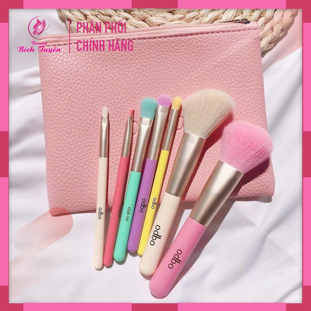 Bộ Cọ 7 Cây ODBO Perfect Brush OD8-193 Thái Lan Cao Cấp