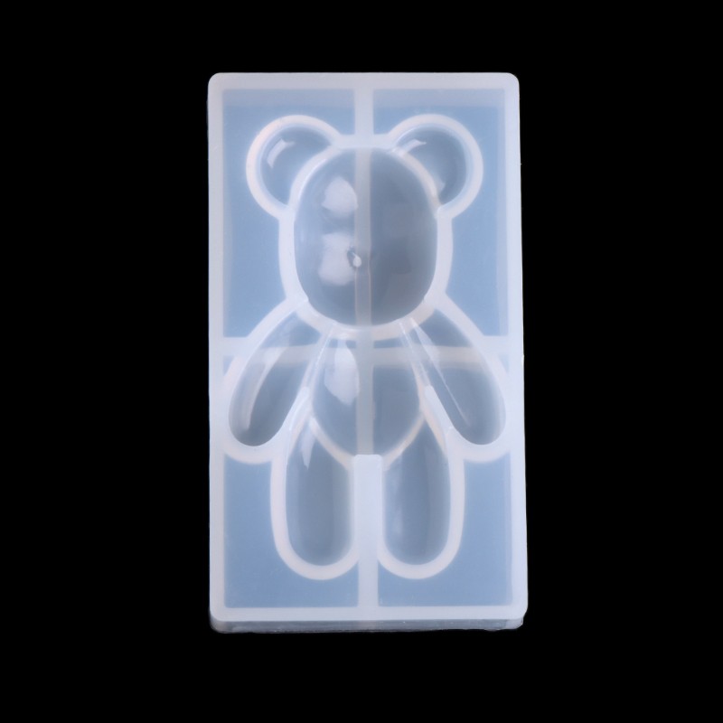 Khuôn silicon làm đồ trang sức hình gấu sáng tạo