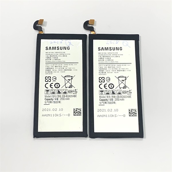 Pin Samsung S6/G920 Zin
