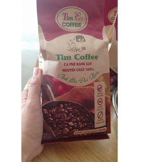 Tim coffee cà phê rang xay nguyên chất