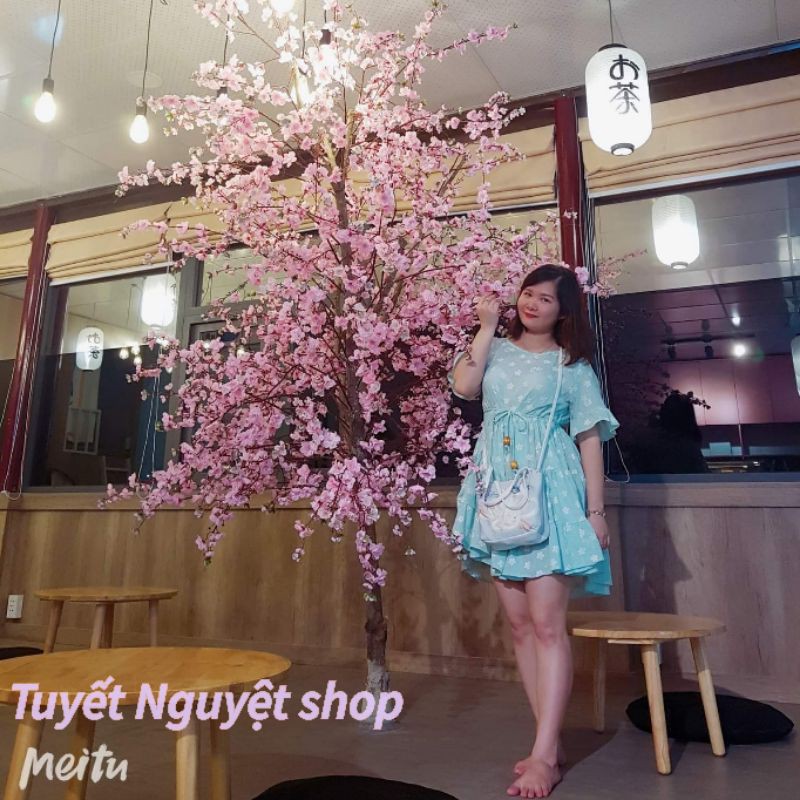 Túi xách đẹp cổ phong Hồ ly cáo chín đuôi bằng vải có nam châm và ngăn nhỏ