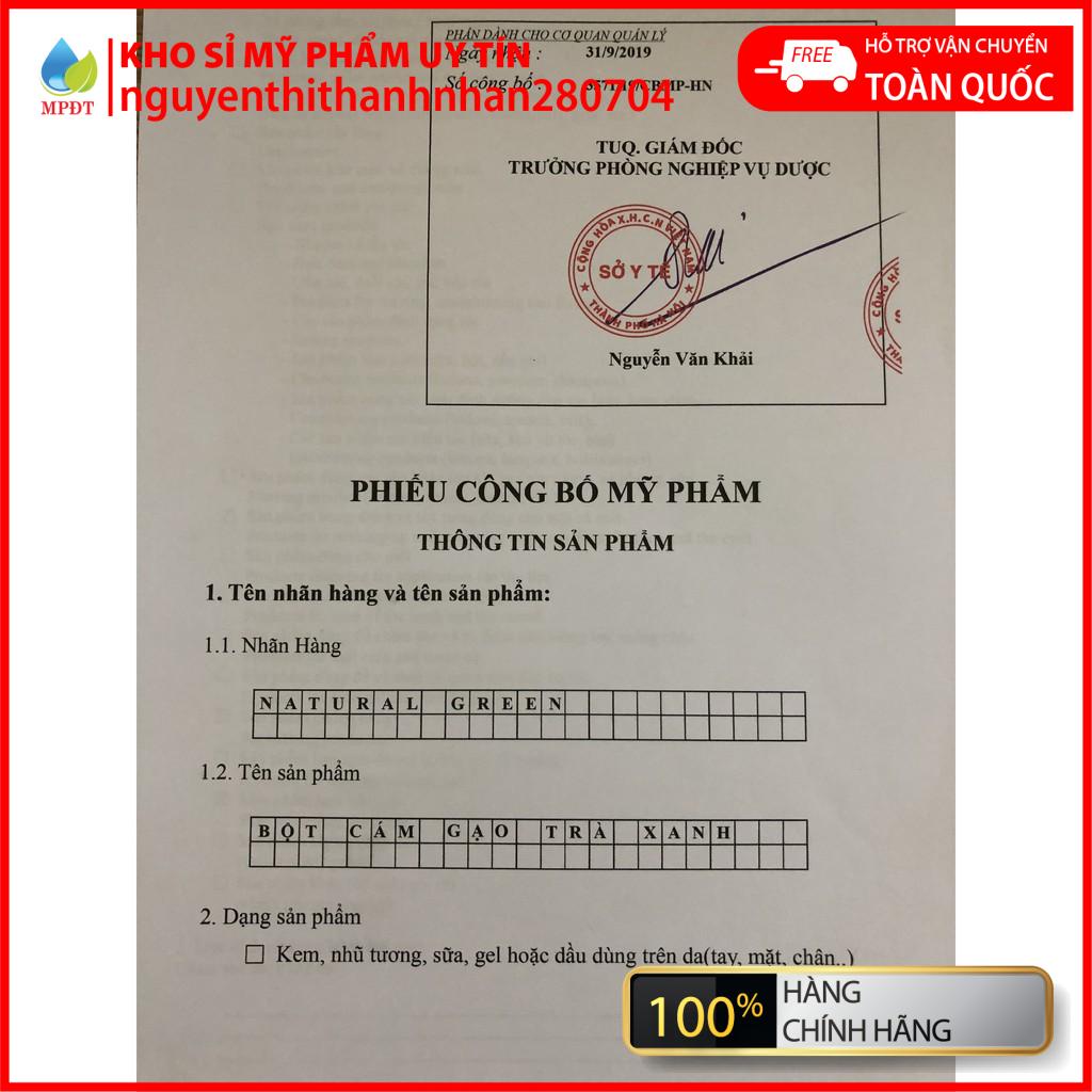 [ Gía sỉ_500GR] Bột cám gạo trà xanh,ủ trắng trà xanh,rửa mặt và tắm trắng body chính hãng mỹ phẩm thiên nhiên | BigBuy360 - bigbuy360.vn
