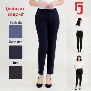 Quần tây nữ, quần âu nữ công sở Thái Hoà 9 tấc, nhiều màu, chất liệu mềm ,trơn 2C691-20- thumbnail