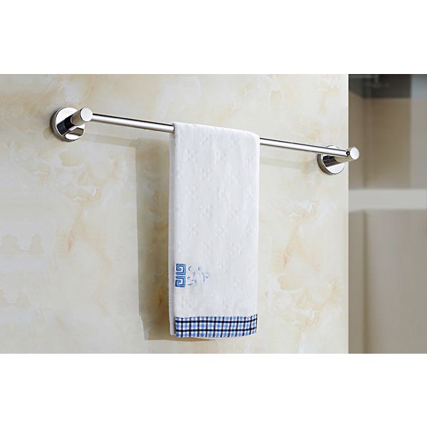 Giá kệ treo khăn nhà tắm cao cấp 1 thanh có 2 dòng inox 201, s304 sang trọng, bền bỉ MK301
