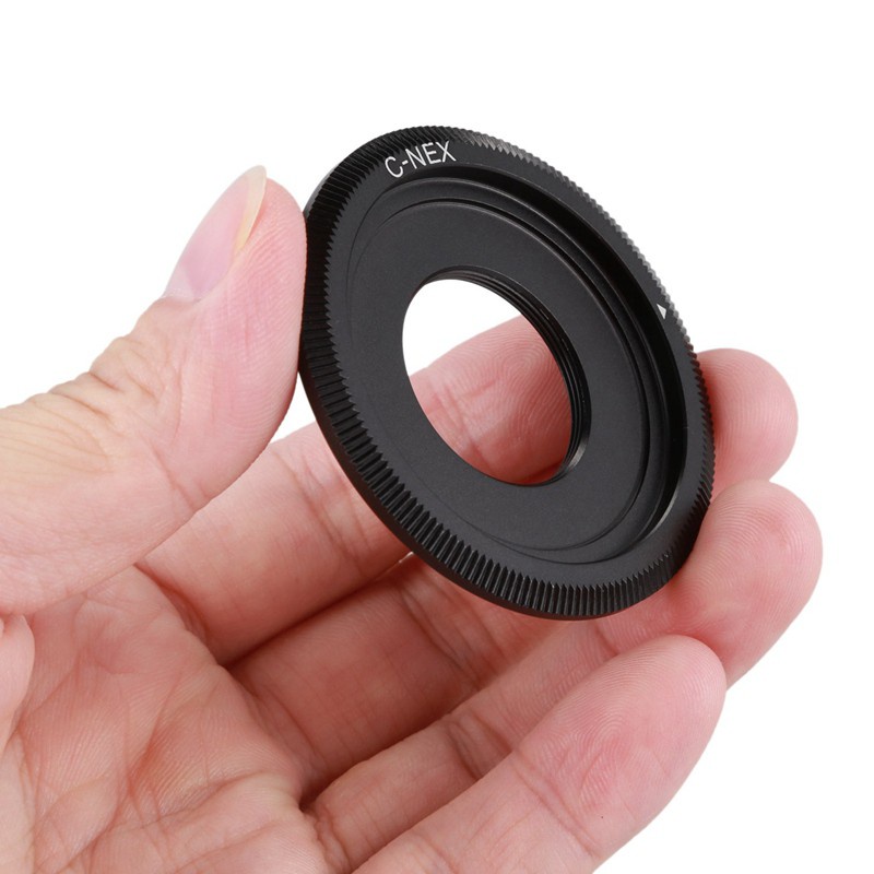 Black C Mount Lens For SONY NEX-5 NEX-3 NEX5 NEX-C3 NEX-VG10 C-NEX