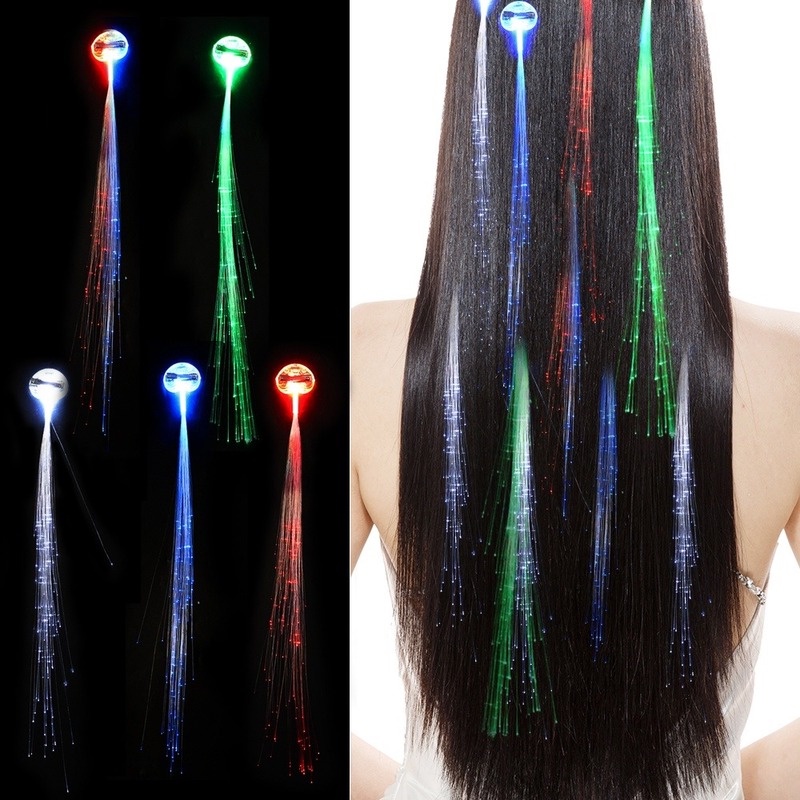 Kẹp tóc có đèn led phát sáng độc đáo