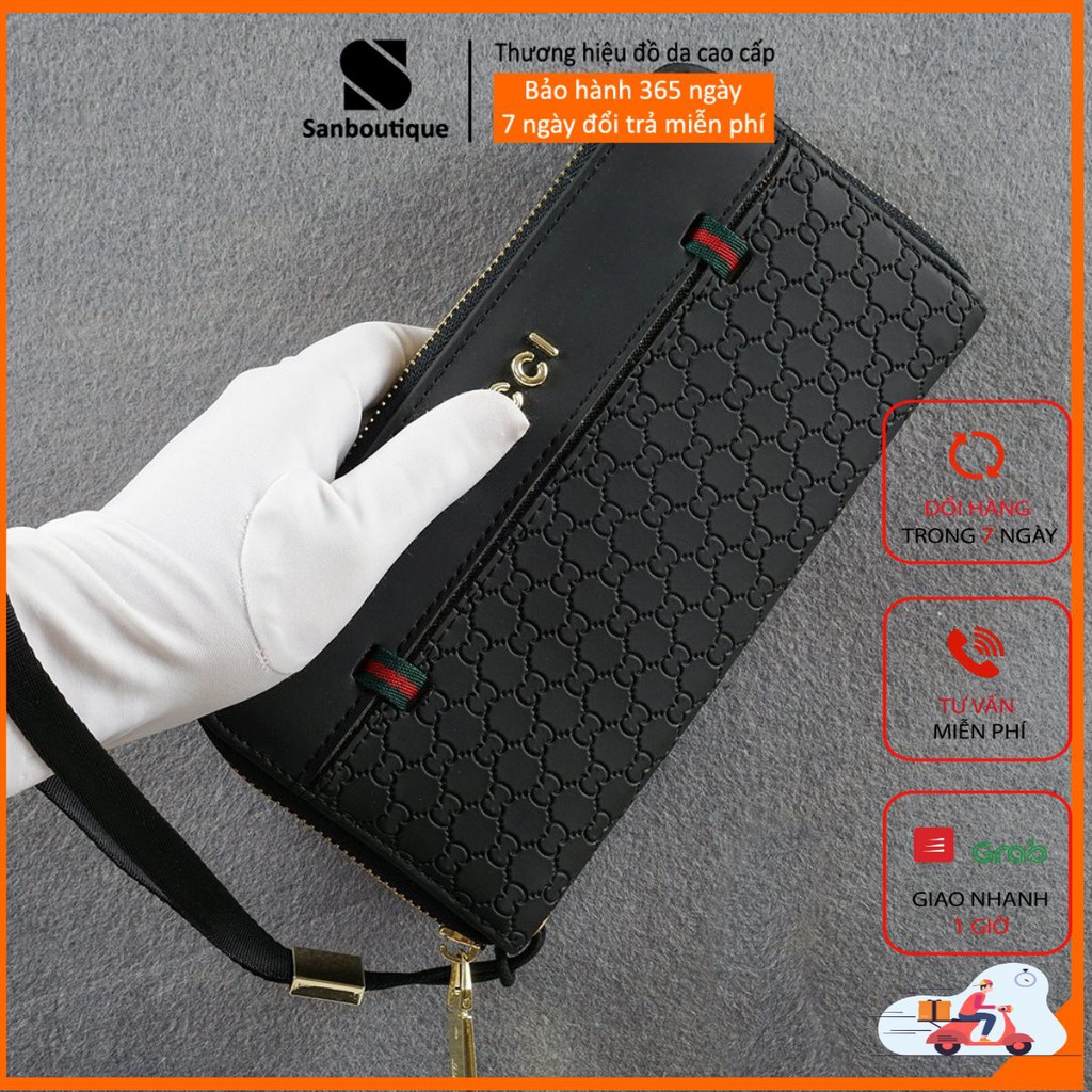 XẢ KHO Ví Cầm Tay Nam( FREESHIP)Ví dài nam cao cấp