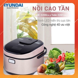 Nồi cơm điện, nồi cơm điện cao tần hyundai hde 2201g/2200g dung tích 1.8l/1.5l, bảo hành 12 tháng