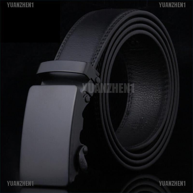 Thắt Lưng Da YUANZHEN1 Khóa Tự Động Lịch Lãm Cho Nam