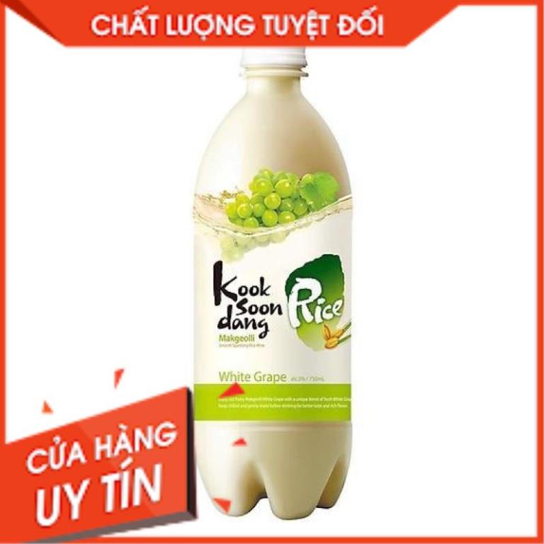 Tổng Buôn Siêu rẻ >  Nước gạo Hàn Quốc Makgeolli 750ml vị truyền thống chuối/ nho/ đào