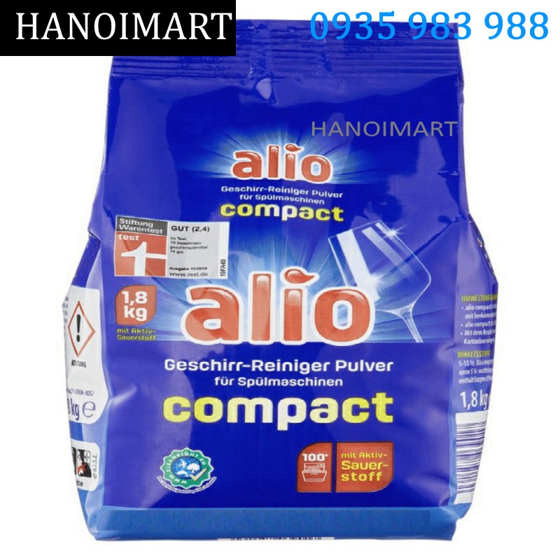 Bột rửa bát Alio 1,8kg Đức - HANOIMART