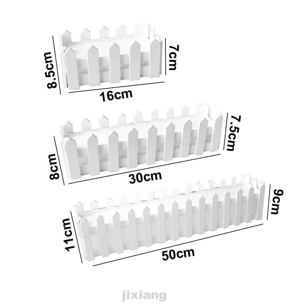 Hàng Rào Gỗ Màu Trắng Treo Trang Trí Sân Vườn / Tiệc Cưới