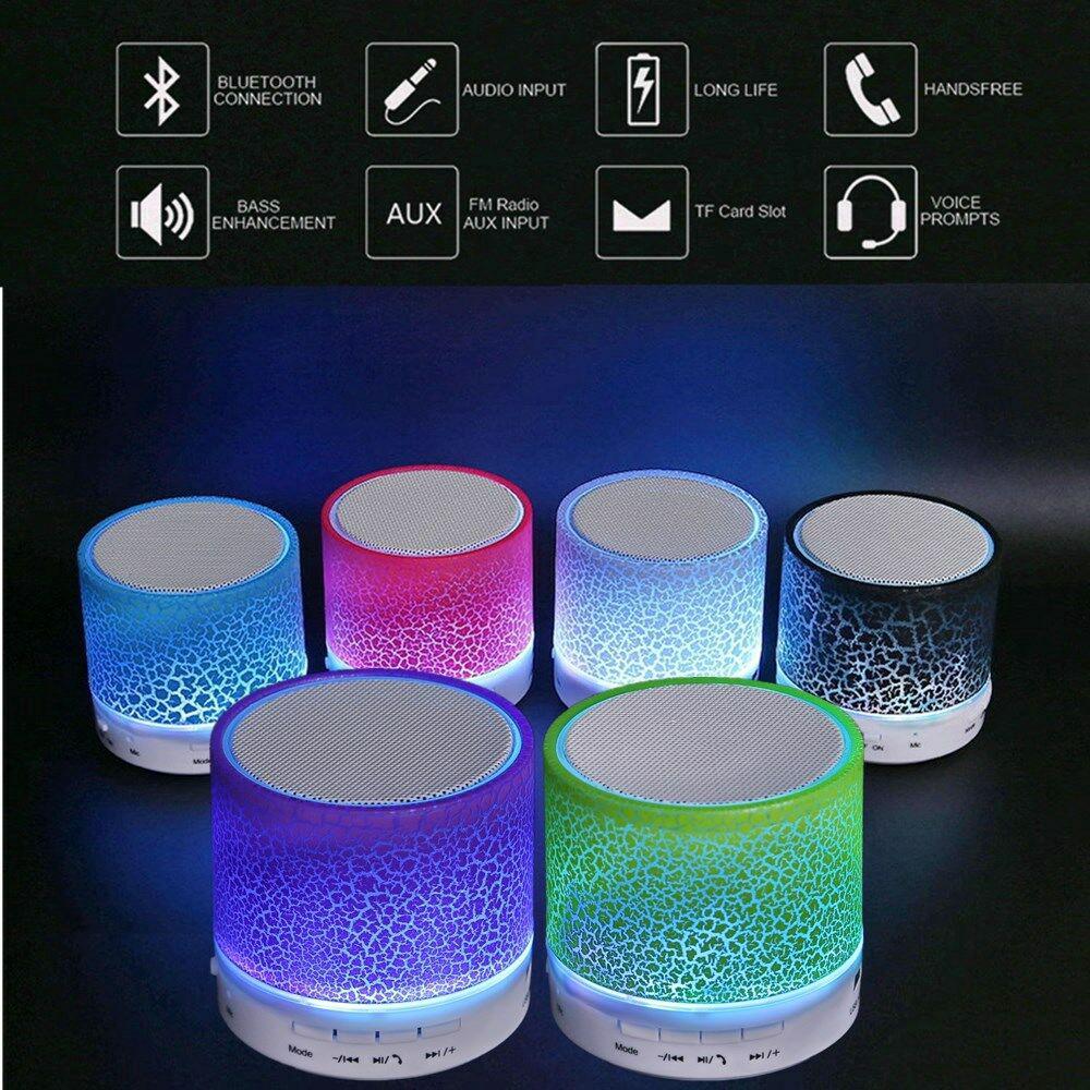 Loa Mini Bluetooth lautsprecher cao cấp có đèn LED