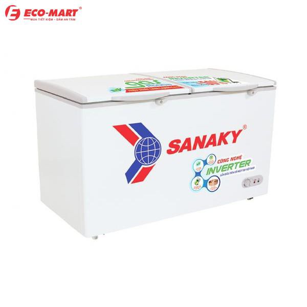 Tủ Đông Sanaky Dàn Đồng Inverter VH5699W3 (2 Ngăn Đông, Mát 560 Lít)