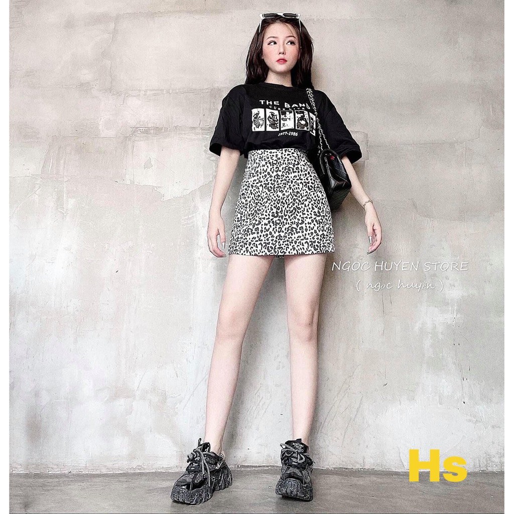 Set Áo Thun + Chân Váy The Band Unisex X.store Có Ảnh Thật + Đánh Giá