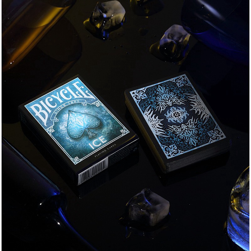 Bộ Bài Bicycle Ice Playing Cards, Thẻ Sưu Tập USPCC, Trò Chơi Thẻ Ma Thuật, Đạo Cụ Ảo Thuật Cho Nhà Ảo Thuật