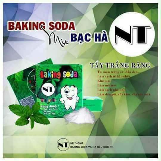 Baking soda 💖 Freeship💖 Mix Bạc Hà NT