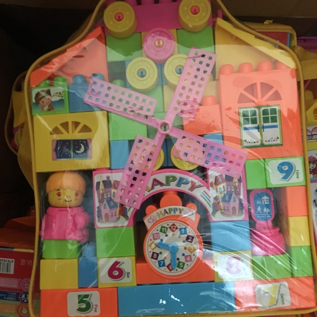 Balo Xếp Hình Cho Bé Yêu - BỘ XẾP HÌNH TĂNG SỰ SÁNG TẠO CHO BÉ