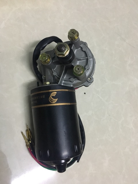 Moto giảm tốc 12v 50w chế máy quay vịt - xe điện