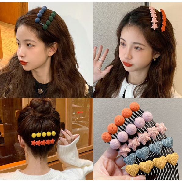 【Kho sỉ】Kẹp Tóc Thiết Kế, xược tóc dễ thương, phong cách Hàn Quốc cho bé gái, bạn nữ
