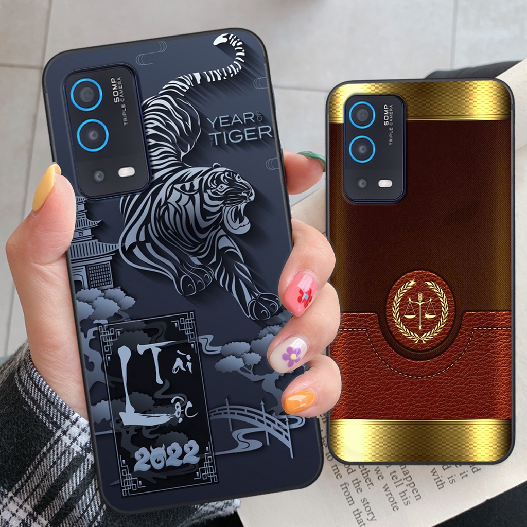 Ốp Oppo A54 / A55 in hình tài lộc,mã đáo ốp lưng cao cấp chất lượng