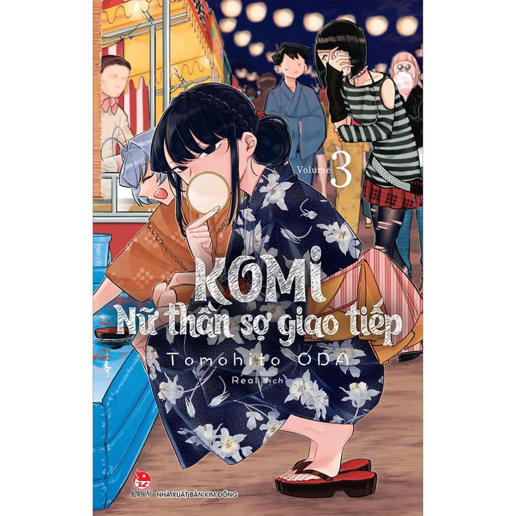 Sách - Komi - Nữ Thần Sợ Giao Tiếp - Tập 1 - 10 - Chọn Lẻ - NXB Kim Đồng