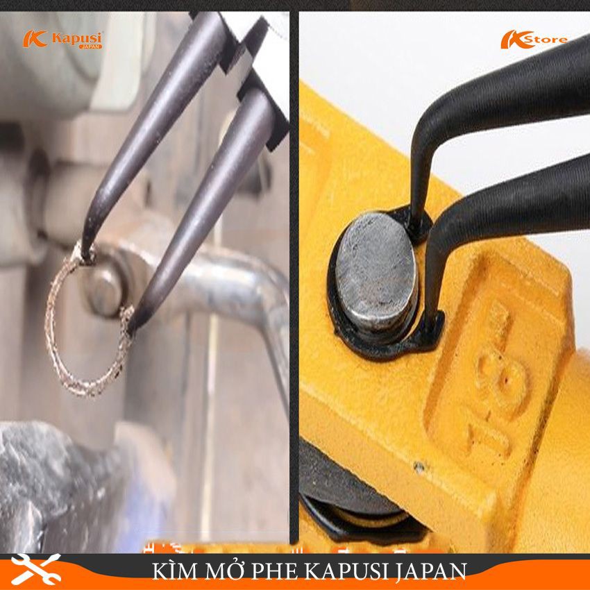 BỘ 4 KÌM MỞ PHE KAPUSI JAPAN 7INCH/175MM