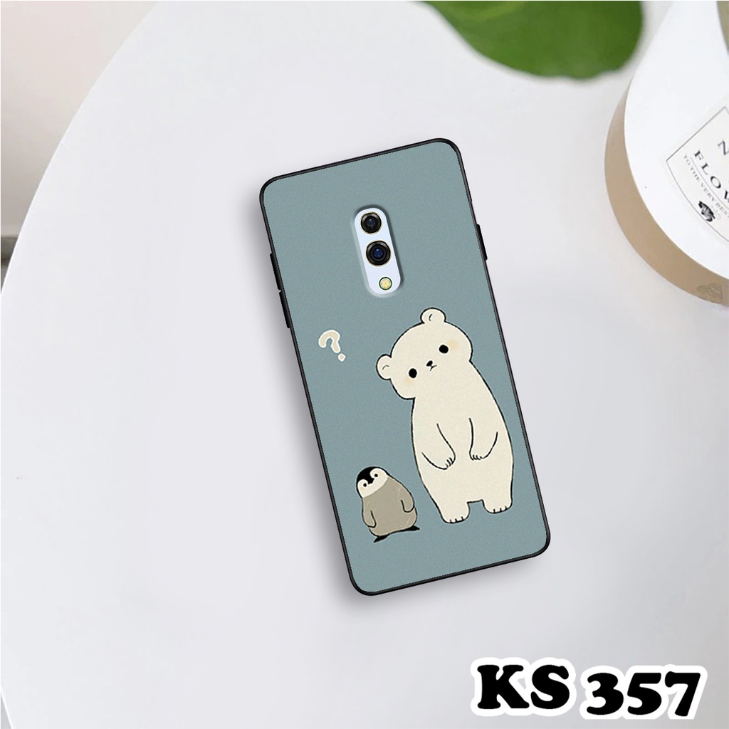 Ốp lưng Oppo K3 - Ốp Oppo in hình Cat&amp;Bear đáng yêu - Chất liệu TPU siêu bền