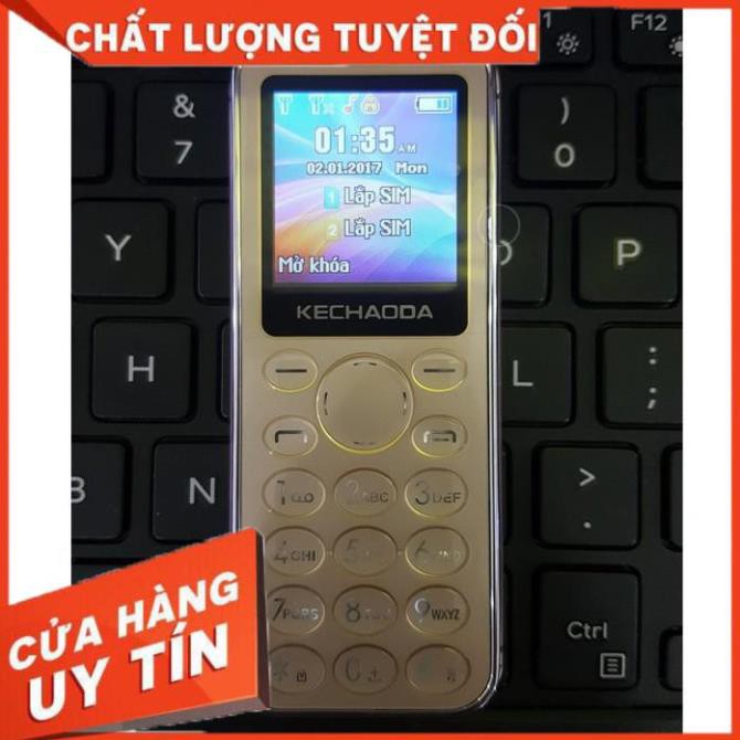 [CHÍNH HÃNG] Điện thoại nhỏ gọn Kechaoda K115 mini 3 sóng siêu mỏng, siêu đẹp, full box - BH 12 tháng